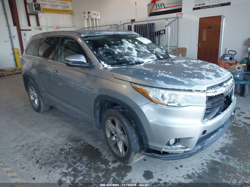 TOYOTA HIGHLANDER LIMITED V6