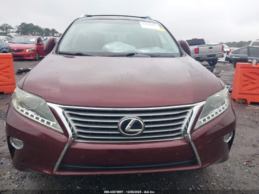 2013 Lexus Rx 350 VIN: 2T2ZK1BA8DC100139 Lot: 43878997