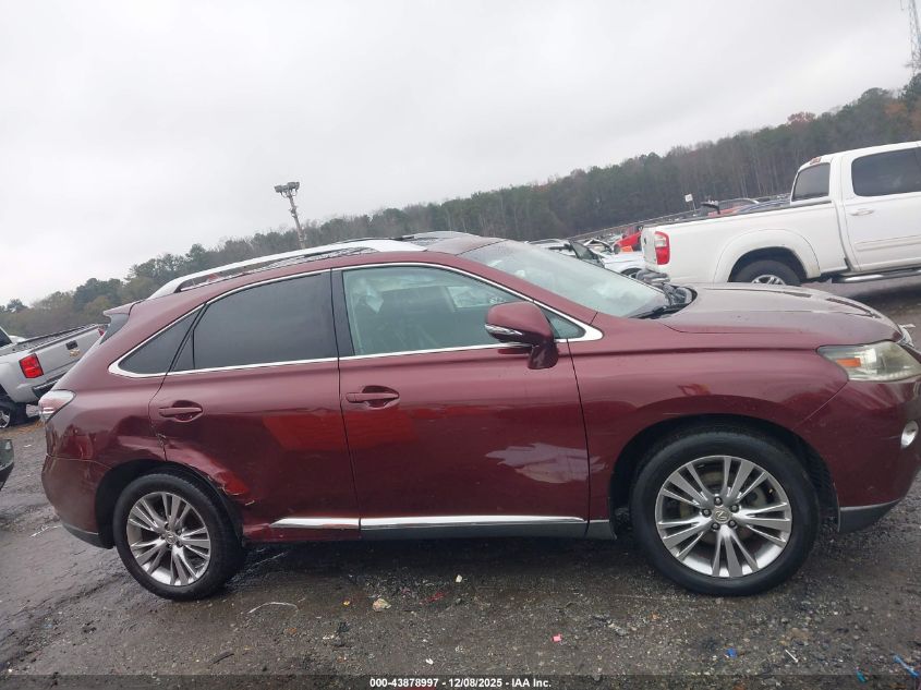 2013 Lexus Rx 350 VIN: 2T2ZK1BA8DC100139 Lot: 43878997