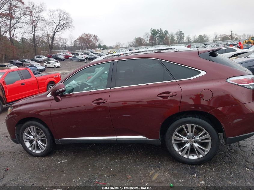 2013 Lexus Rx 350 VIN: 2T2ZK1BA8DC100139 Lot: 43878997