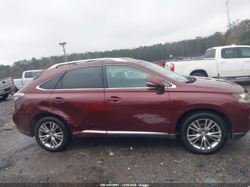 2013 Lexus Rx 350 VIN: 2T2ZK1BA8DC100139 Lot: 43878997