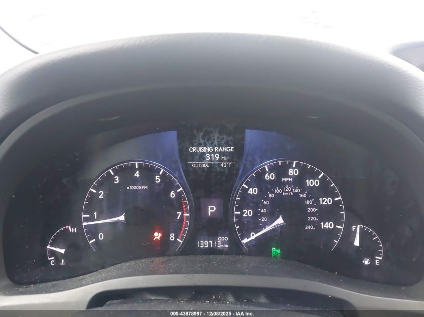 2013 Lexus Rx 350 VIN: 2T2ZK1BA8DC100139 Lot: 43878997
