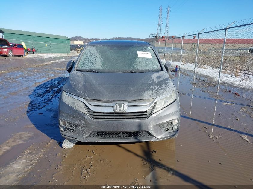 2018 Honda Odyssey Ex-L VIN: 5FNRL6H73JB001634 Lot: 43878999