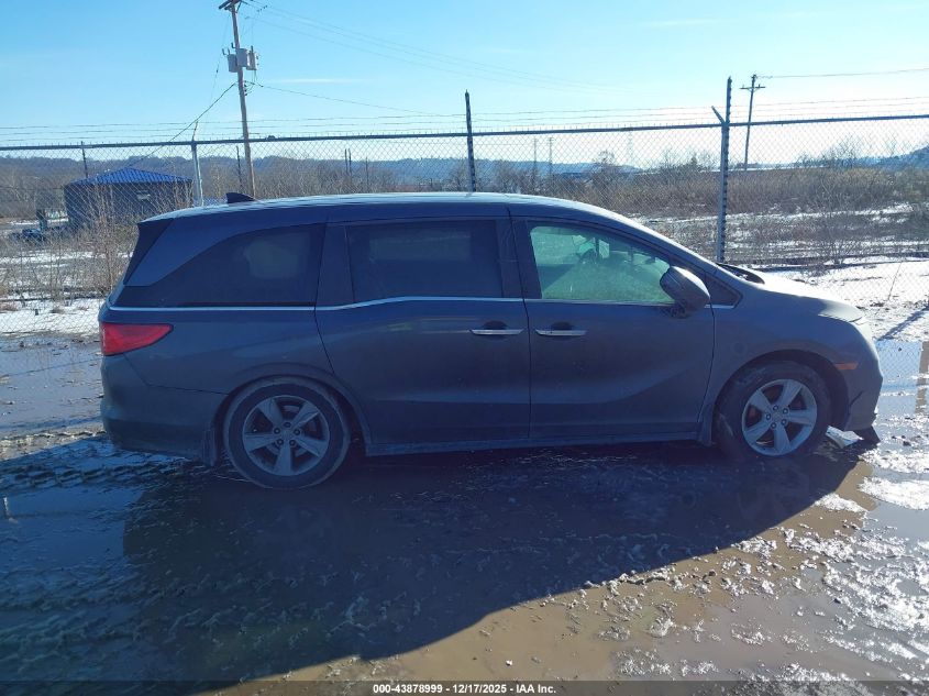 2018 Honda Odyssey Ex-L VIN: 5FNRL6H73JB001634 Lot: 43878999