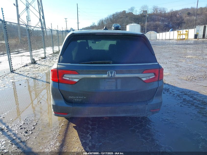 2018 Honda Odyssey Ex-L VIN: 5FNRL6H73JB001634 Lot: 43878999