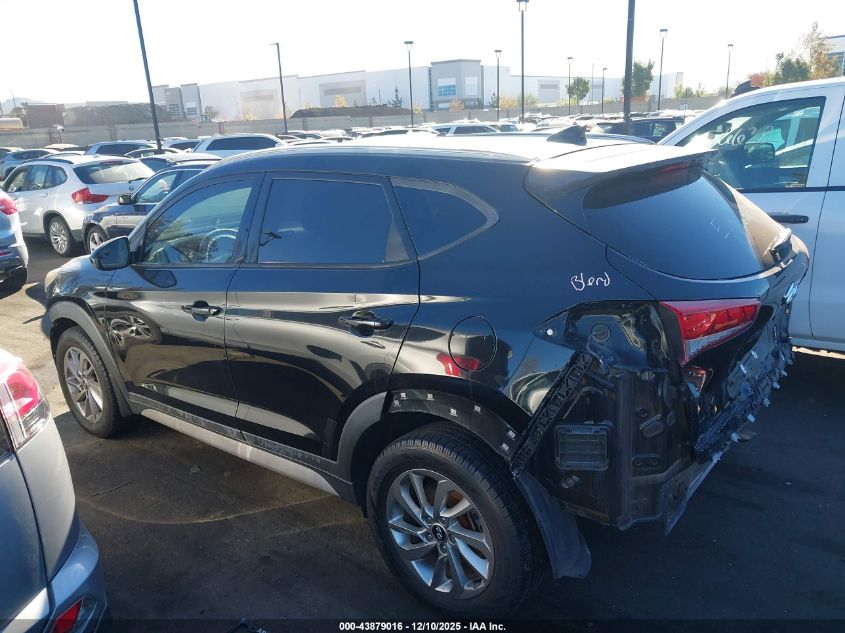 2018 Hyundai Tucson Sel VIN: KM8J33A4XJU615322 Lot: 43879016