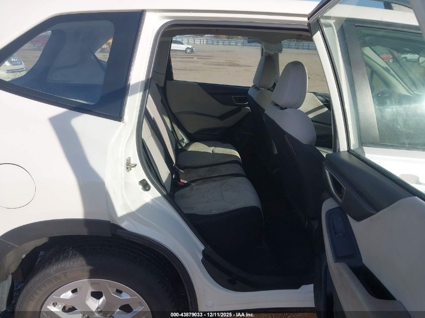 2019 Subaru Forester VIN: JF2SKACCXKH437542 Lot: 43879033