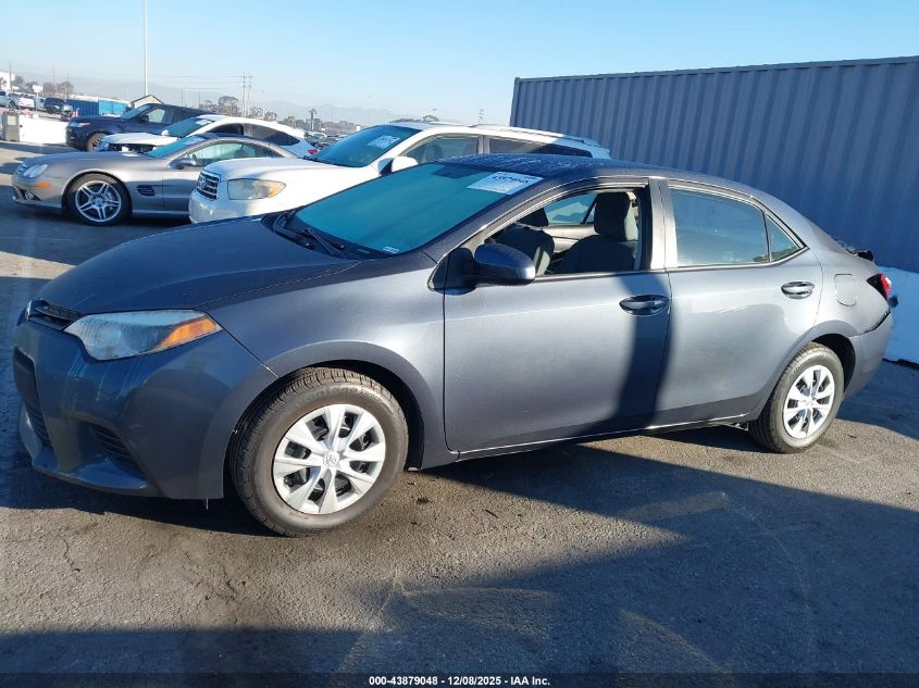 2016 Toyota Corolla L VIN: 5YFBURHE7GP534937 Lot: 43879048