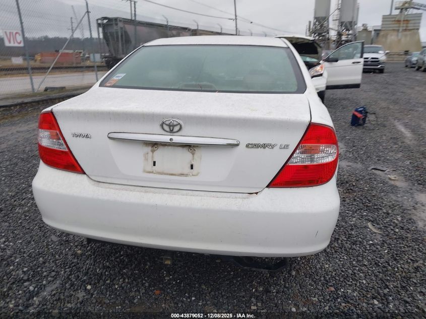 2003 Toyota Camry Le VIN: 4T1BE32K23U184859 Lot: 43879052