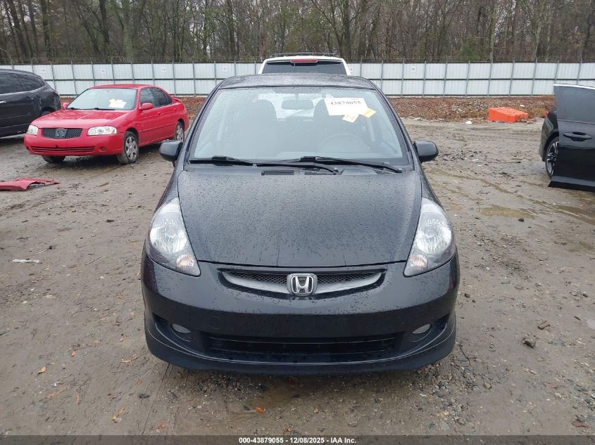 2008 Honda Fit Sport VIN: JHMGD37638S044443 Lot: 43879055