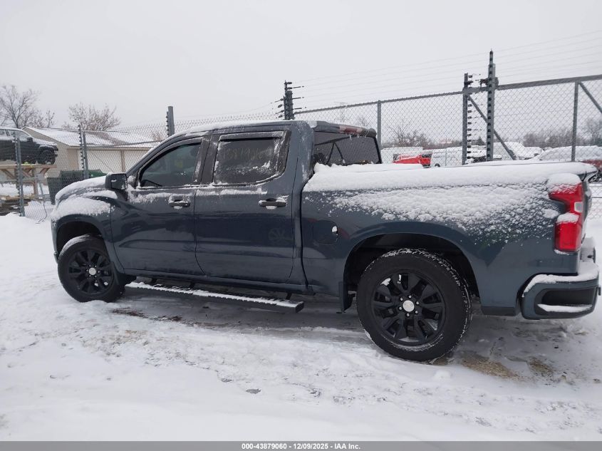 2021 Chevrolet Silverado 1500 4Wd Short Bed Custom VIN: 1GCPYBEK6MZ399852 Lot: 43879060