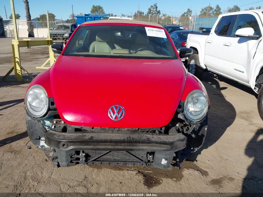 2013 Volkswagen Beetle Turbo VIN: 3VW7A7AT8DM801160 Lot: 43879089