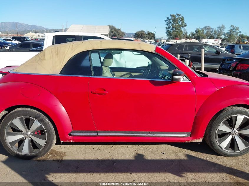 2013 Volkswagen Beetle Turbo VIN: 3VW7A7AT8DM801160 Lot: 43879089