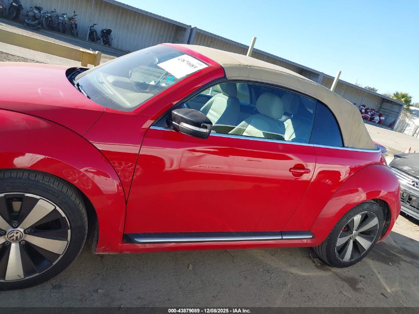 2013 Volkswagen Beetle Turbo VIN: 3VW7A7AT8DM801160 Lot: 43879089
