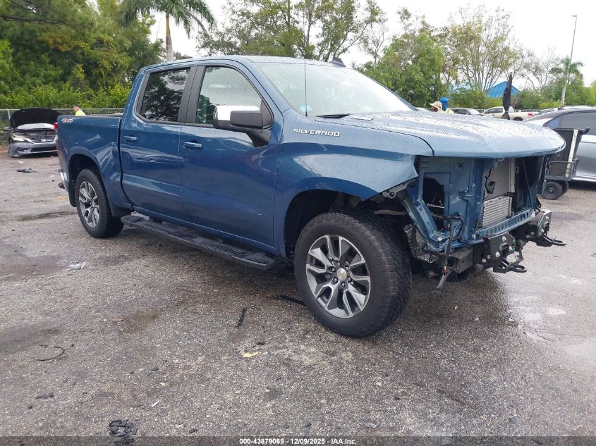 CHEVROLET SILVERADO 1500 4WD SHORT BED LT WITH 2FL