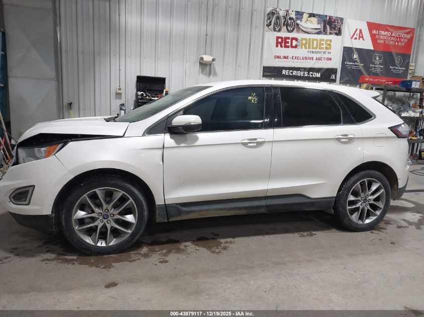 2015 Ford Edge Titanium VIN: 2FMTK3K93FBC32941 Lot: 43879117