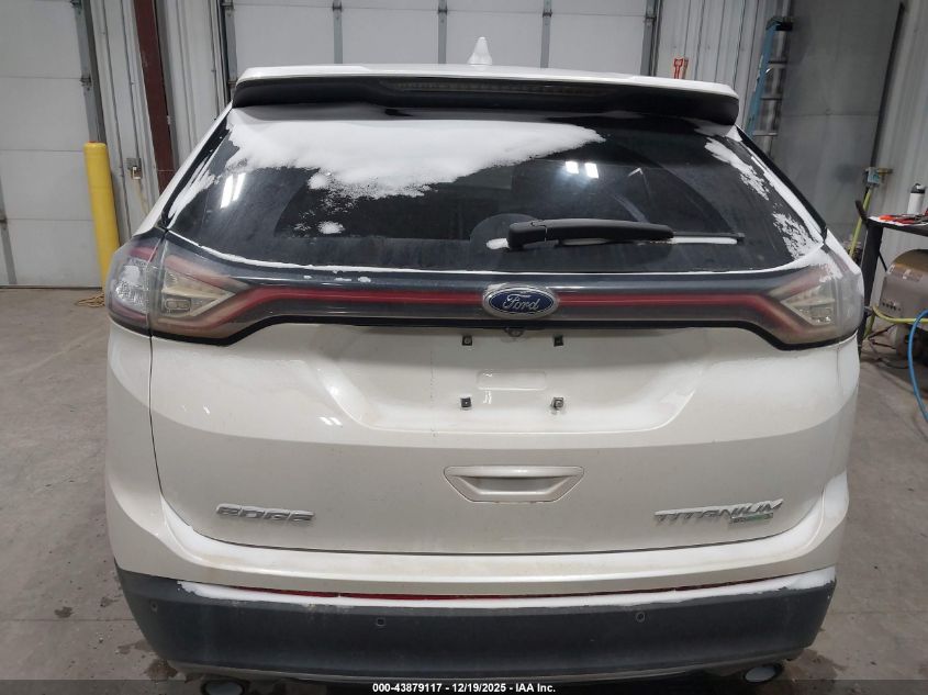 2015 Ford Edge Titanium VIN: 2FMTK3K93FBC32941 Lot: 43879117
