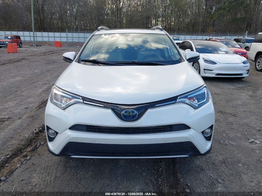 2016 Toyota Rav4 Hybrid Limited VIN: JTMDJREV0GD042761 Lot: 43879120