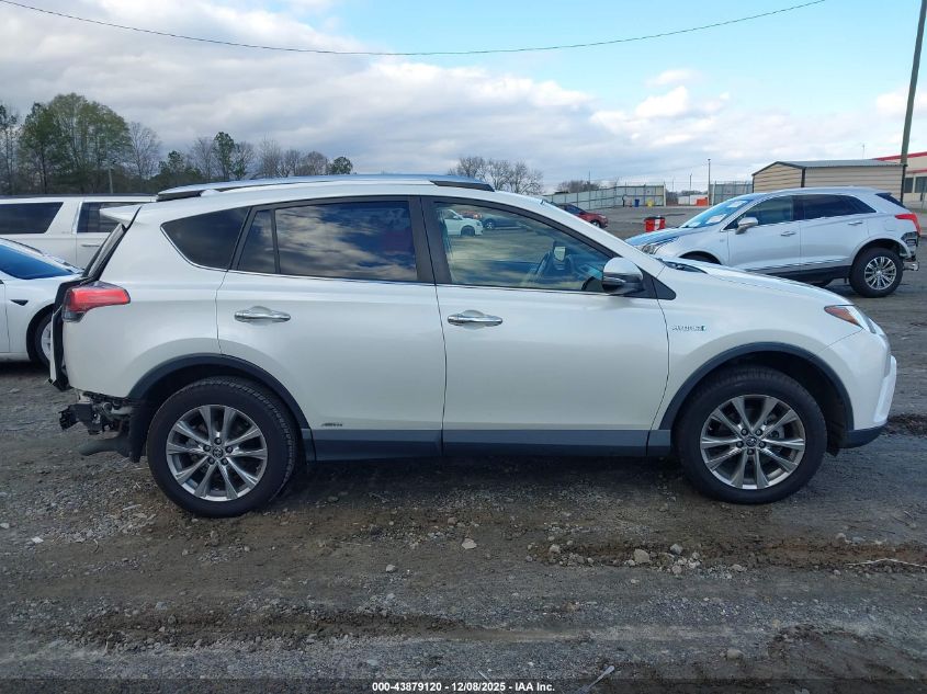 2016 Toyota Rav4 Hybrid Limited VIN: JTMDJREV0GD042761 Lot: 43879120