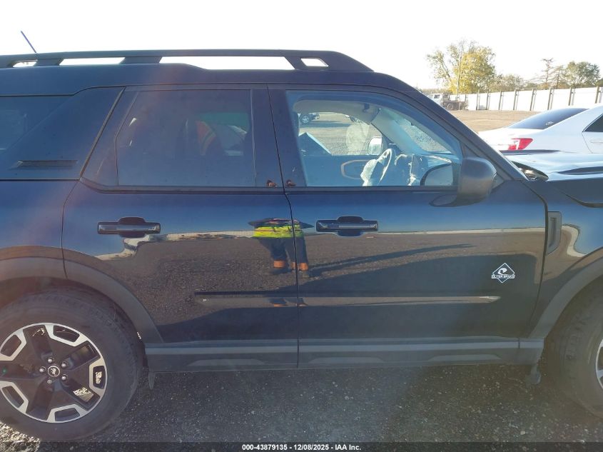 2022 Ford Bronco Sport Outer Banks VIN: 3FMCR9C62NRD17739 Lot: 43879135