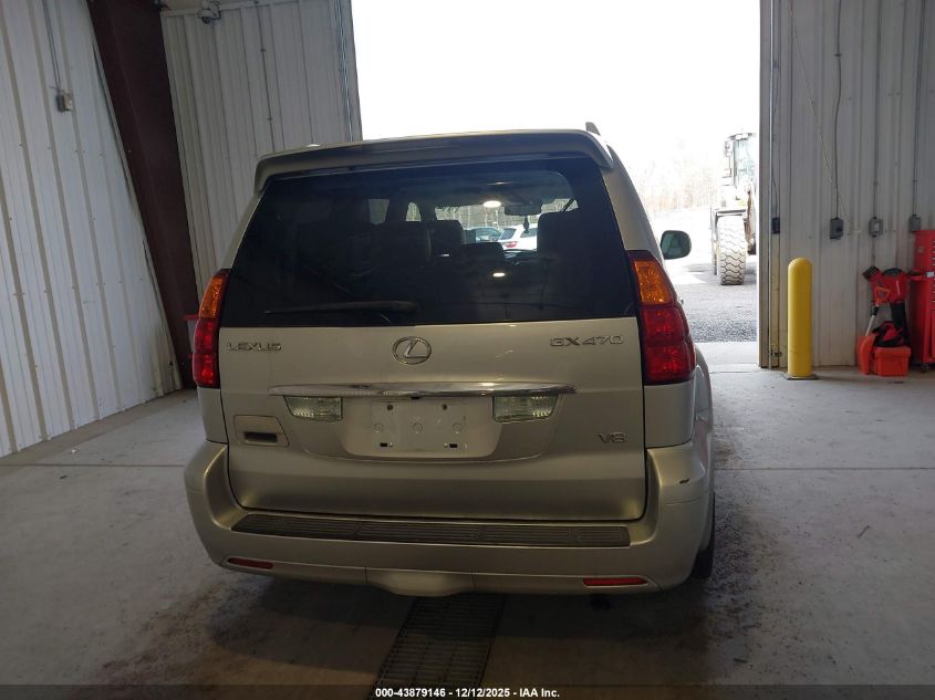 2007 Lexus Gx 470 VIN: JTJBT20X370130242 Lot: 43879146