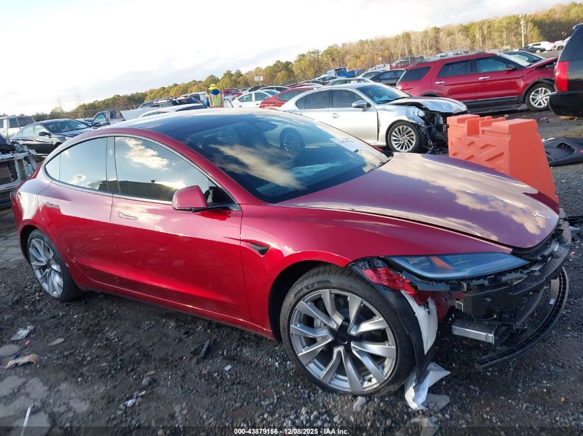 TESLA MODEL 3 LONG RANGE REAR-WHEEL DRIVE/STANDARD REAR-WHEEL DRIVE