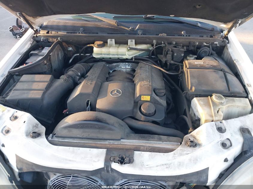 2000 Mercedes-Benz Ml 320 VIN: 4JGAB54E0YA184312 Lot: 43879181