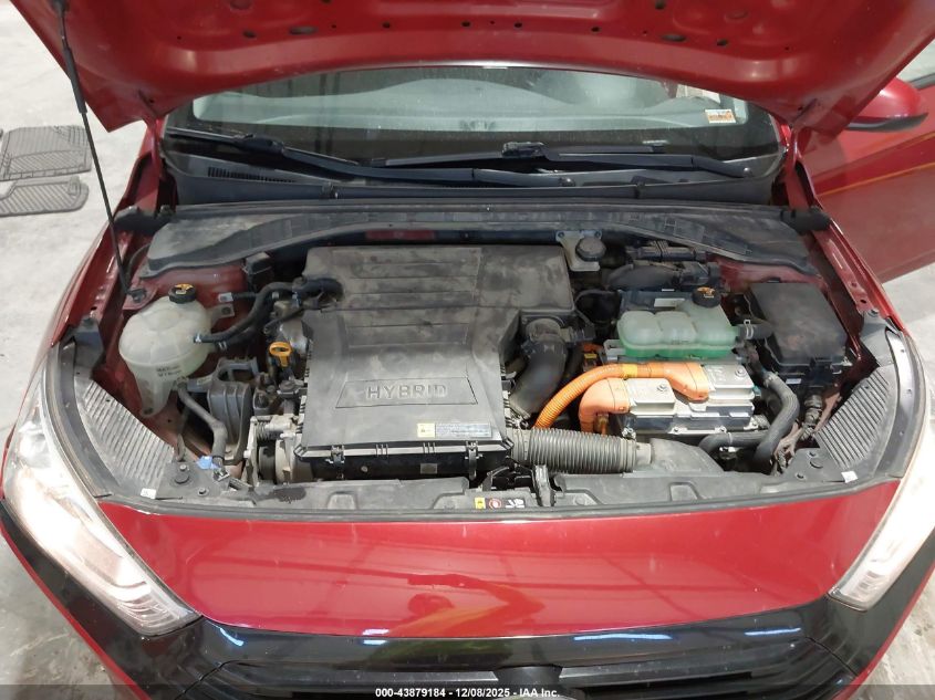 2019 Hyundai Ioniq Hybrid Blue VIN: KMHC65LC3KU110014 Lot: 43879184