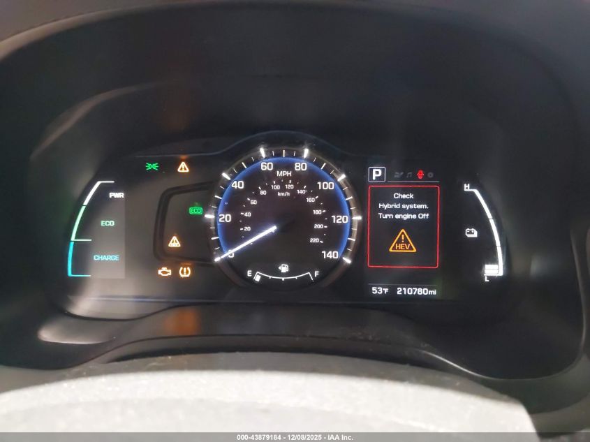 2019 Hyundai Ioniq Hybrid Blue VIN: KMHC65LC3KU110014 Lot: 43879184