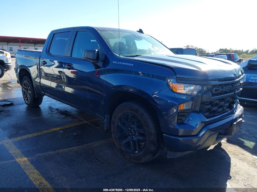 2022 Chevrolet Silverado 1500 2Wd Short Bed Custom VIN: 3GCPABEK7NG537467 Lot: 43879200