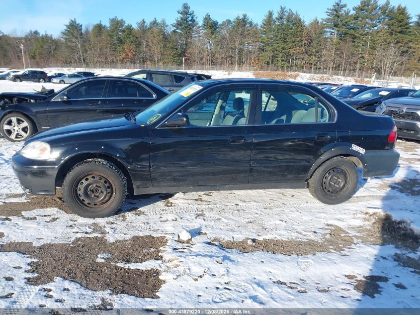 1999 Honda Civic Ex VIN: 2HGEJ8648XH532423 Lot: 43879220