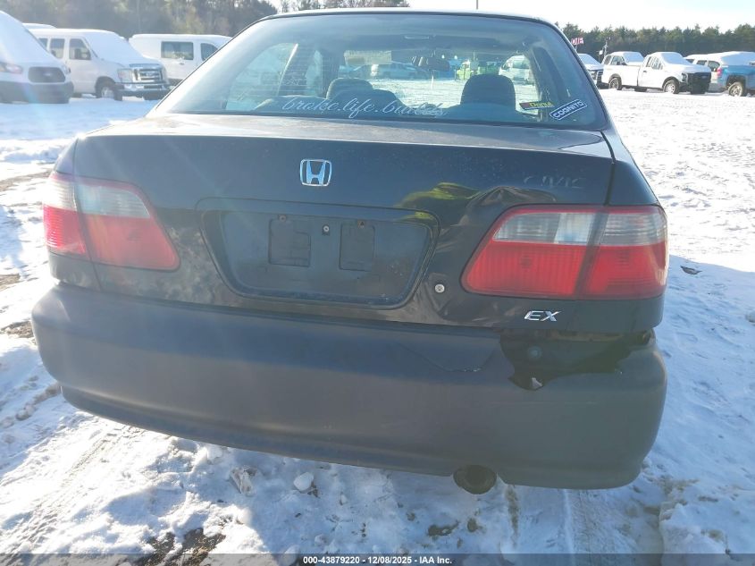 1999 Honda Civic Ex VIN: 2HGEJ8648XH532423 Lot: 43879220