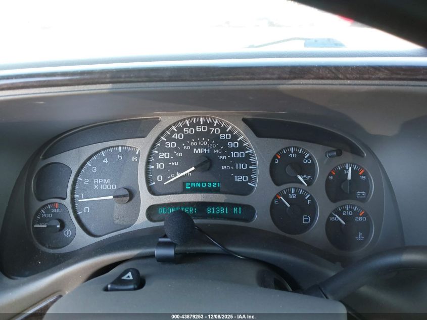 2003 GMC Yukon Denali VIN: 1GKEK63U03J253629 Lot: 43879253