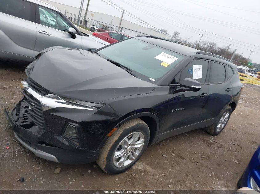 2021 Chevrolet Blazer Fwd 2Lt VIN: 3GNKBCRS1MS579188 Lot: 43879297