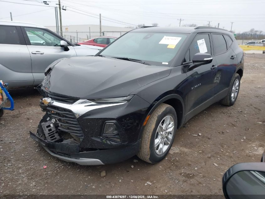 2021 Chevrolet Blazer Fwd 2Lt VIN: 3GNKBCRS1MS579188 Lot: 43879297