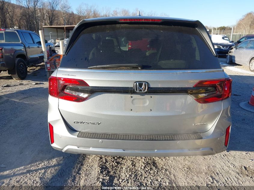 2025 Honda Odyssey Touring VIN: 5FNRL6H80SB042717 Lot: 43879299