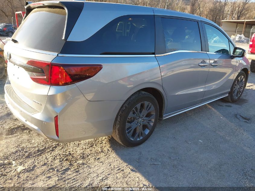2025 Honda Odyssey Touring VIN: 5FNRL6H80SB042717 Lot: 43879299