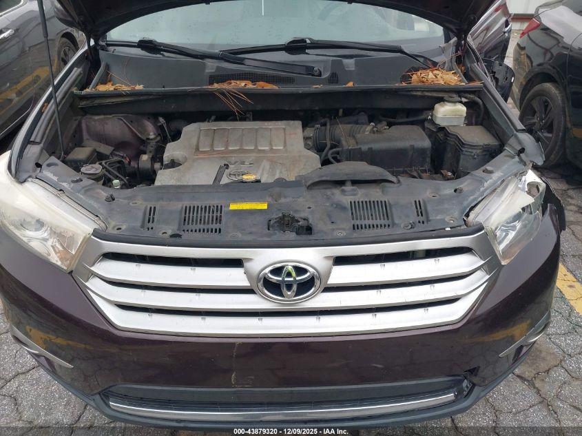 2013 Toyota Highlander Limited V6 VIN: 5TDYK3EH9DS090720 Lot: 43879320
