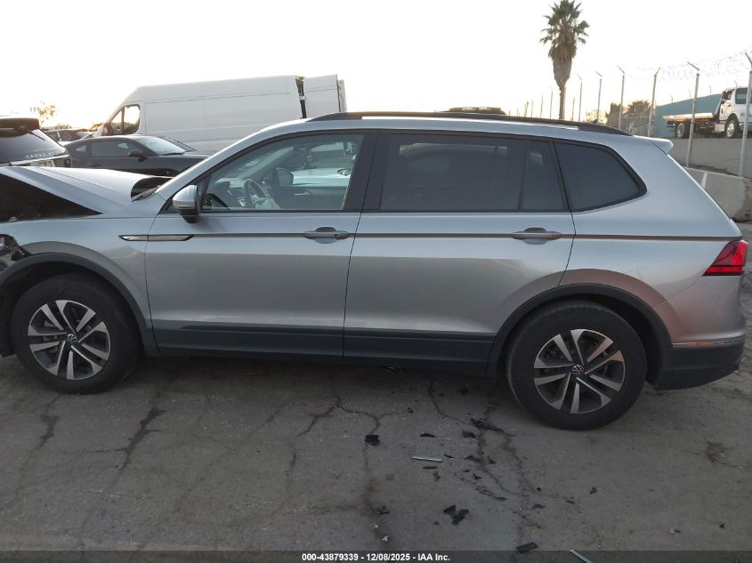 2024 Volkswagen Tiguan 2.0T S VIN: 3VVRB7AX5RM106302 Lot: 43879339