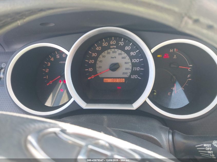 2005 Toyota Tacoma Prerunner V6 VIN: 5TETU62N45Z043437 Lot: 43879347