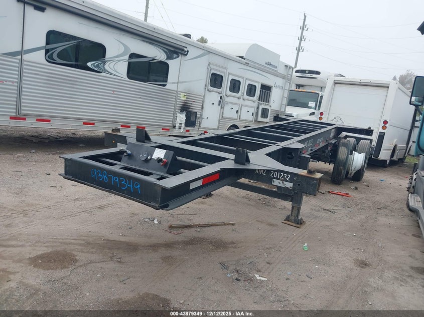 1994 STRICK TRAILERS CONTAINER CHASSIS auction photo 2
