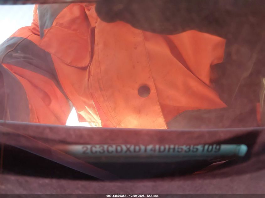 2013 Dodge Charger R/T Max VIN: 2C3CDXDT4DH535109 Lot: 43879358