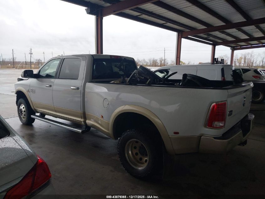 2016 Ram 3500 Longhorn VIN: 3C63RRKL9GG156954 Lot: 43879365