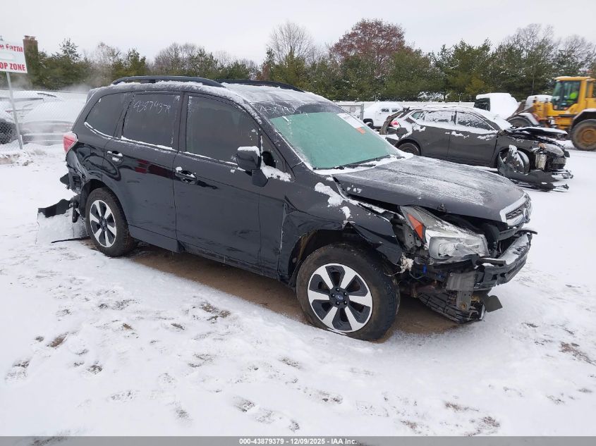 2018 Subaru Forester 2.5I Premium VIN: JF2SJAGC2JH496127 Lot: 43879379