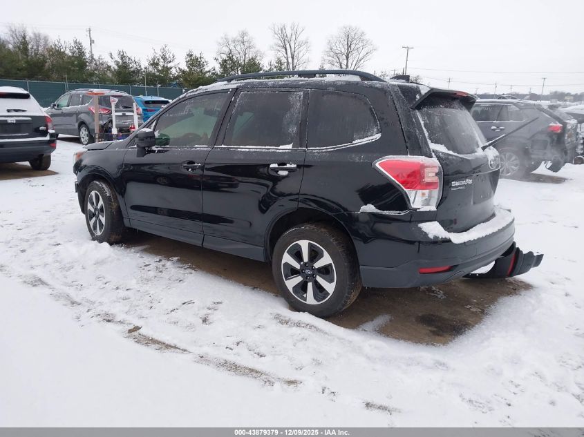 2018 Subaru Forester 2.5I Premium VIN: JF2SJAGC2JH496127 Lot: 43879379