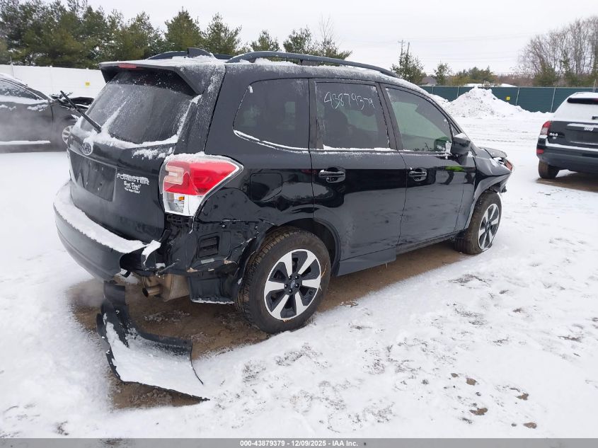2018 Subaru Forester 2.5I Premium VIN: JF2SJAGC2JH496127 Lot: 43879379