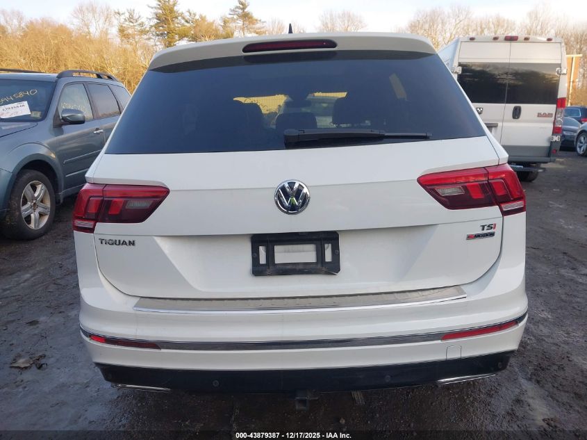 2018 Volkswagen Tiguan 2.0T Sel Premium VIN: 3VV4B7AX7JM191142 Lot: 43879387