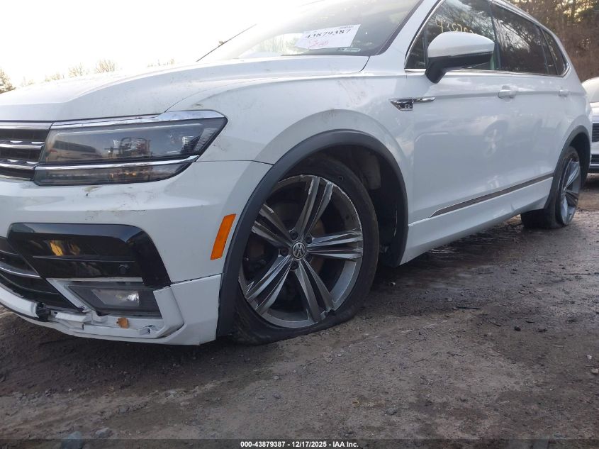 2018 Volkswagen Tiguan 2.0T Sel Premium VIN: 3VV4B7AX7JM191142 Lot: 43879387