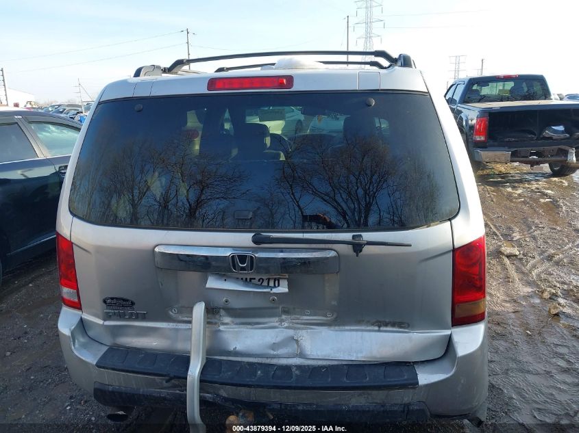 2009 Honda Pilot Ex-L VIN: 5FNYF48589B016860 Lot: 43879394