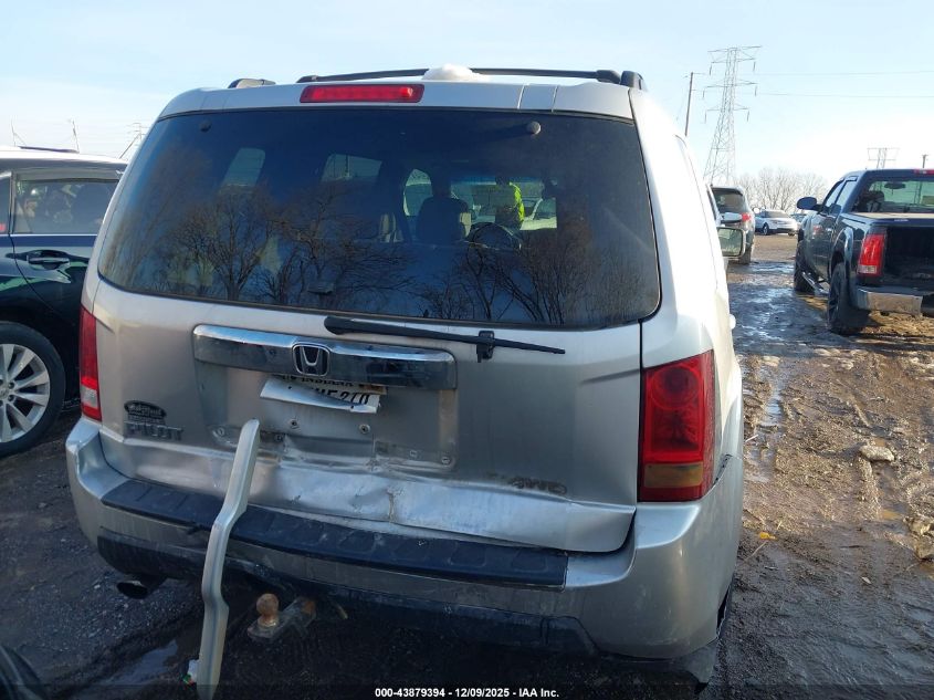 2009 Honda Pilot Ex-L VIN: 5FNYF48589B016860 Lot: 43879394